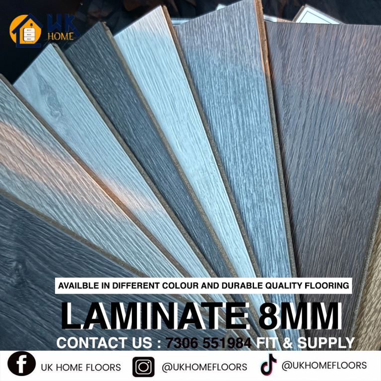 Low cost unbeatable price laminate flooring 8mm