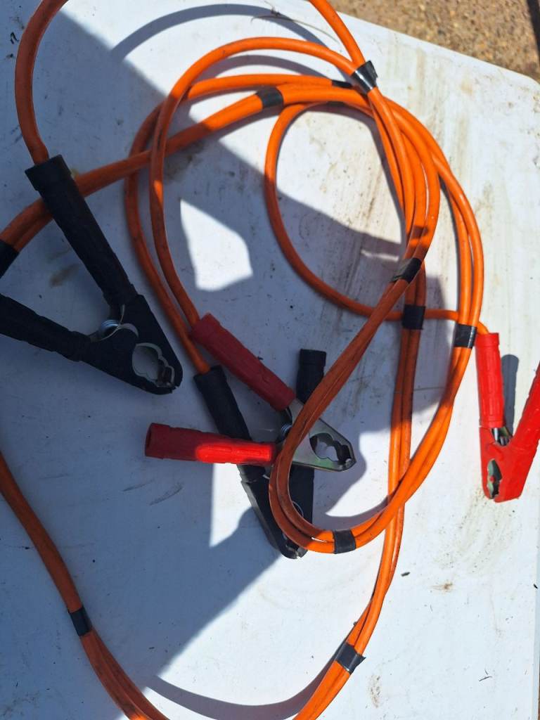 Heavy duty jumps leads