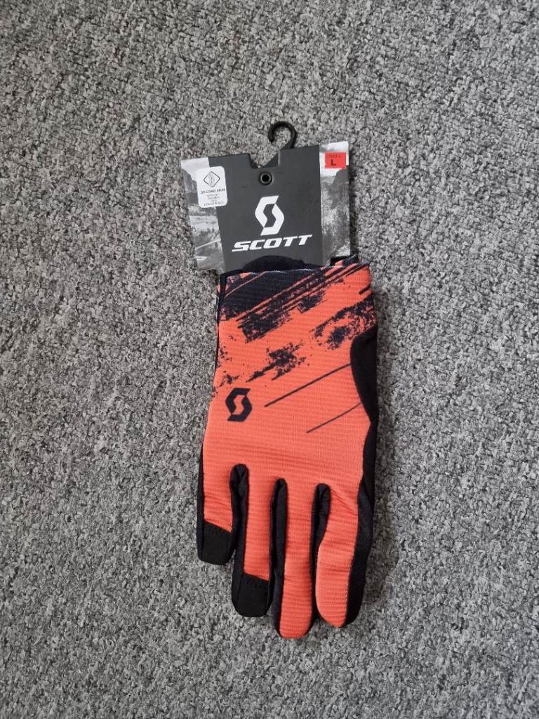 SCOTT CYCLING GLOVES. SIZE Large 