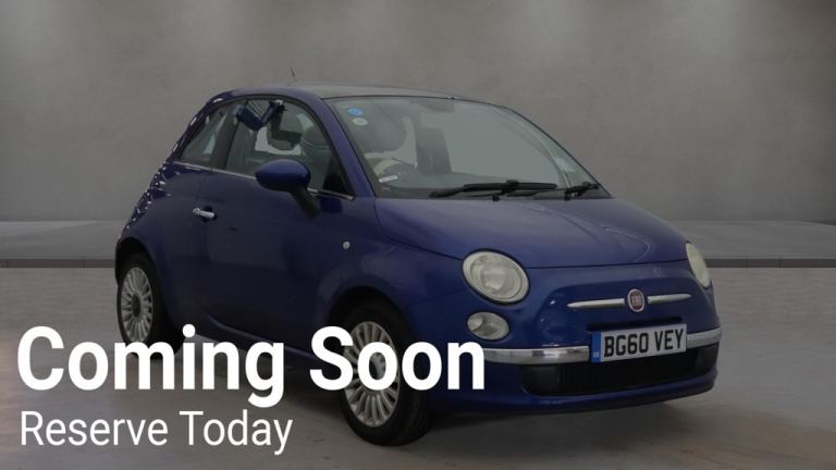 2010 Fiat 500 1.2 Lounge 3dr [Start Stop] HATCHBACK Petrol Manual