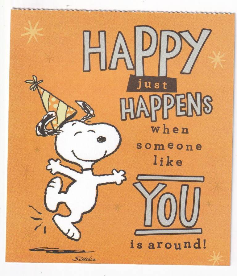 22 Original Book Print of a Snoopy / Peanuts Quotation