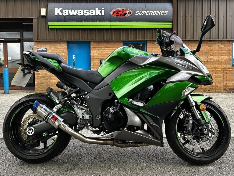 2018 Kawasaki ZX 1000 WJF Z1000SX GREEN MOTORCYCLE