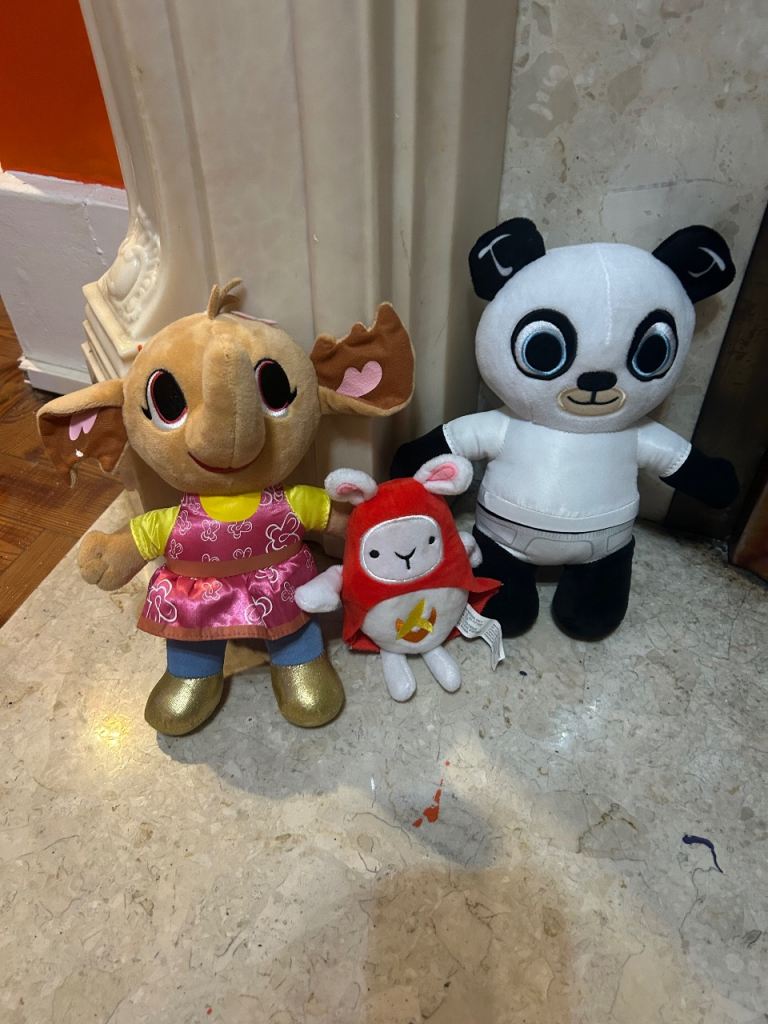 Bing Bunny & Friends Soft Toys – Good Condition