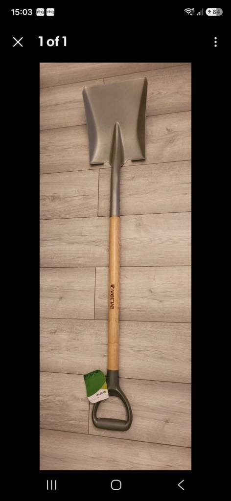 New and unused Verve Shovel