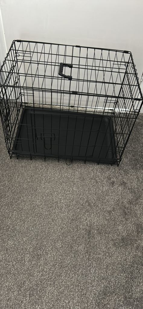 Dog cage and accessories 
