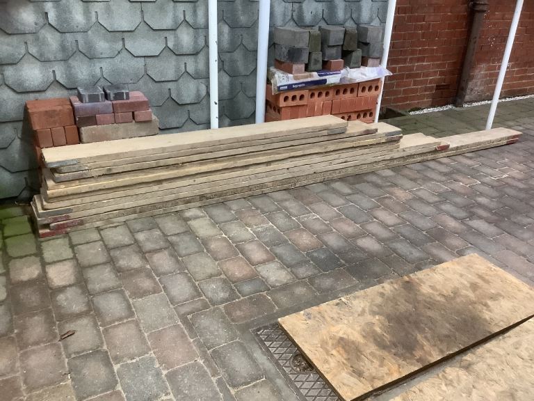 OLD SCAFFOLD BOARDS