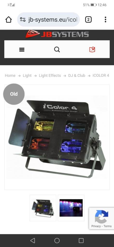 IColor 4 disco /stage lights l