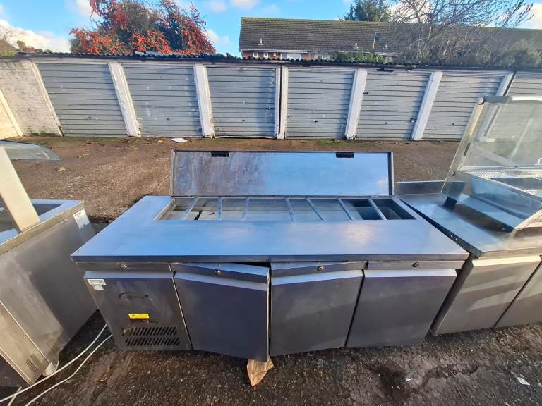 Commercial pizza fridge Williams cafe shop restaurant pizza fridge 