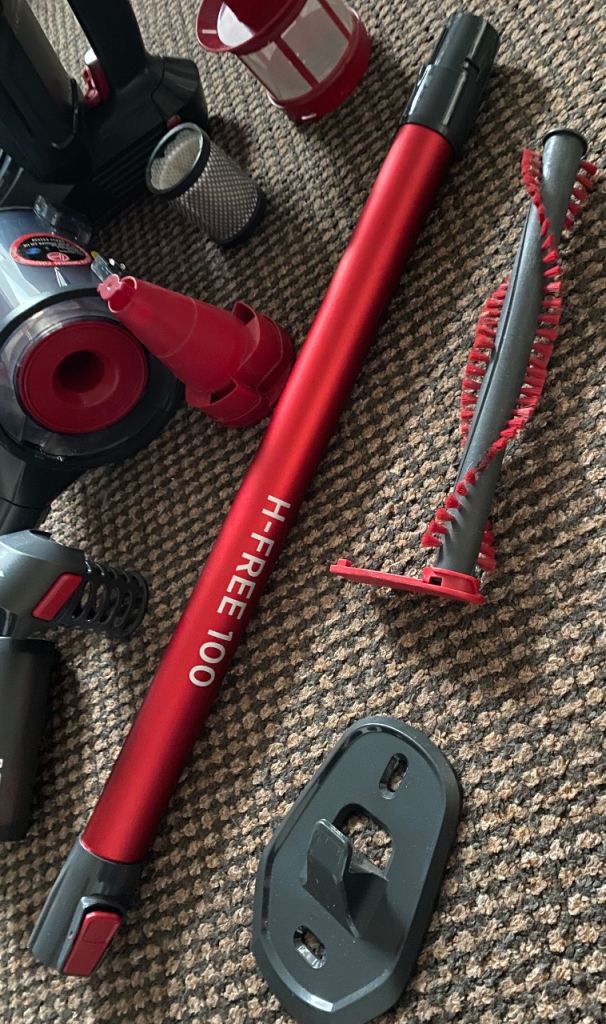 Hoover H-FREE 100 Cordless Stick Vacuum Cleaner - Red