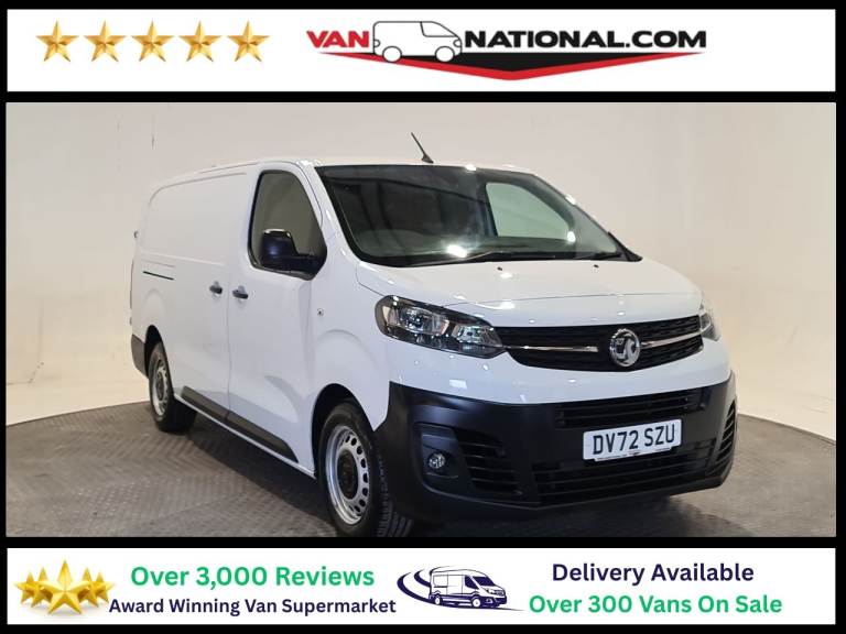 2022 Vauxhall Vivaro 1.5 TURBO D 2900 DYNAMIC L2 100 BHP LWB Panel Van Diesel Manual