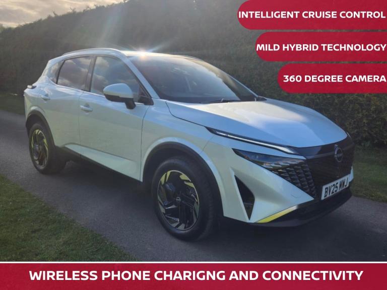2025 Nissan Qashqai 1.3 DiG-T MH 158 N-Connecta 5dr Xtronic HATCHBACK Petrol Automatic