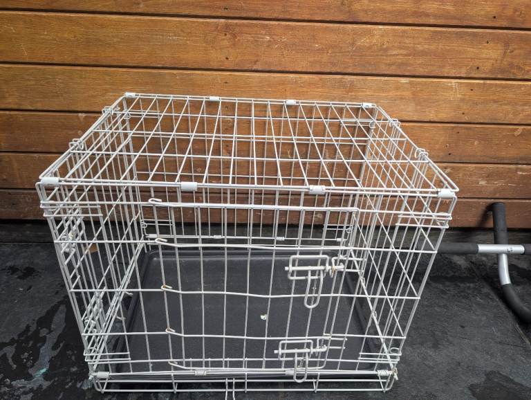 Small/medium 2 door dog crate cage for sale 