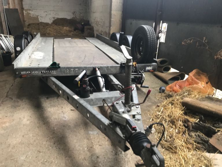 Brian James car transporter trailer