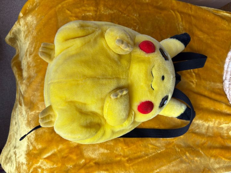 Pokémon plush back pack