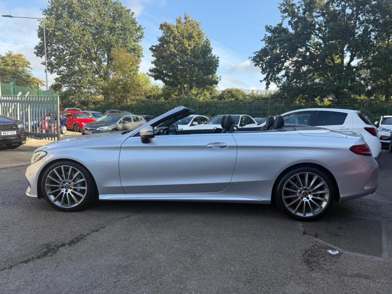 2018 Mercedes-Benz C Class 2.1 C220d AMG Line Cabriolet G-Tronic+ Euro 6 (s/s) 2dr CONVERTIBLE Di...