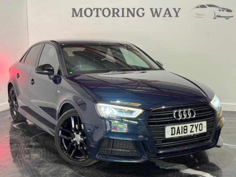 2018 Audi A3 2.0 TDI Black Edition Saloon 4dr Diesel S Tronic Euro 6 (s/s) (150