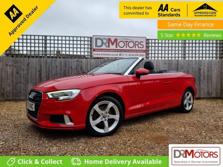 2019 Audi A3 Cabriolet 1.5 TFSI CoD 35 Sport Convertible 2dr Petrol Manual Euro 6 (s/s) (150 ps) ...