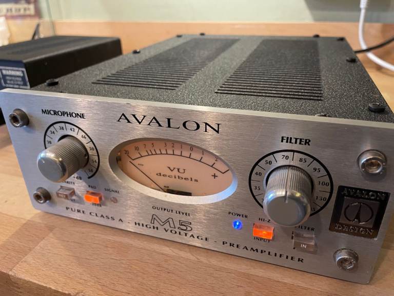 Avalon Design M5 Pure Class A microphone preamp RARE