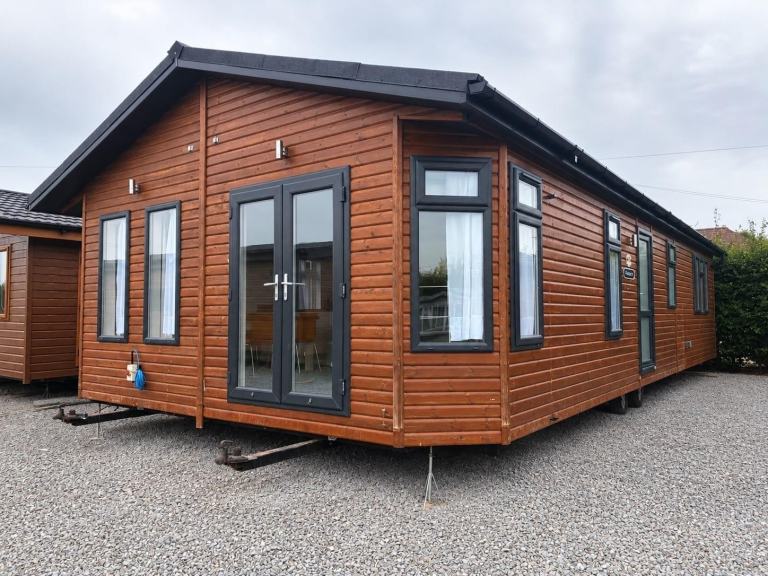 LUXURY 40X20 TWIN LODGE 2 BED • RESIDENTIAL STYLE • OFF SITE • £58,995