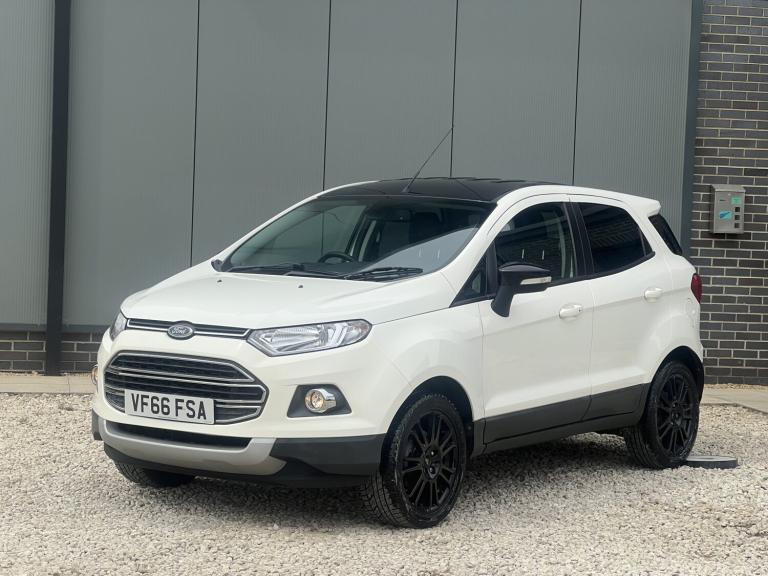 FORD ECOSPORT 1.0 T EcoBoost Titanium S White Manual Petrol 2017