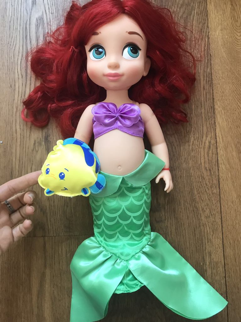 Disney store animator doll little mermaid