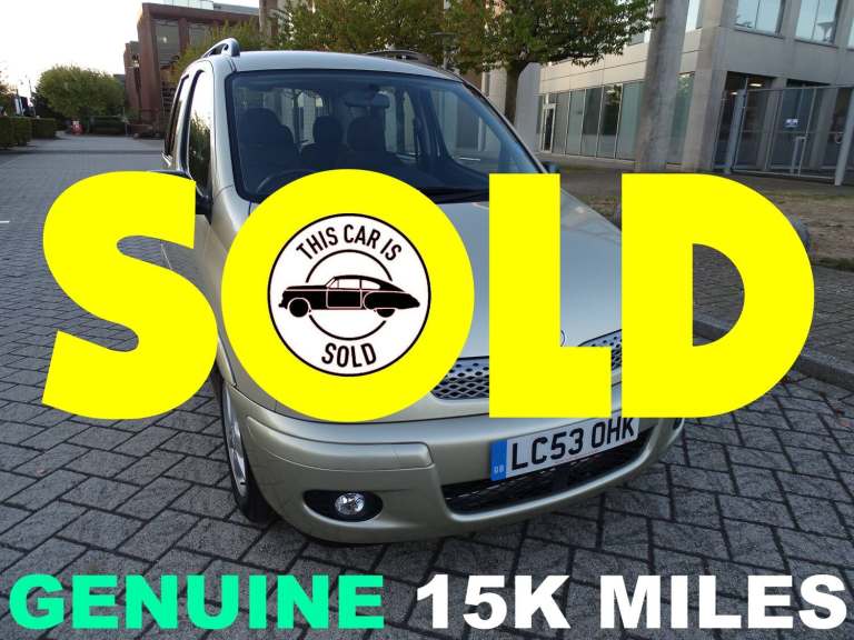 2003/53 TOYOTA YARIS VERSO 1.3 T-SPIRIT AUTO ++ 15K MILES ++ NOW SOLD ++