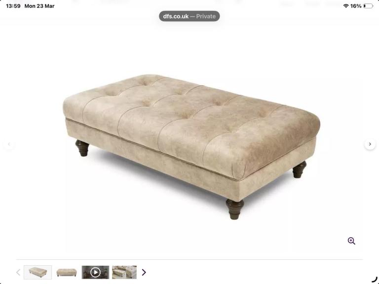 Sheldon Bench Footstool