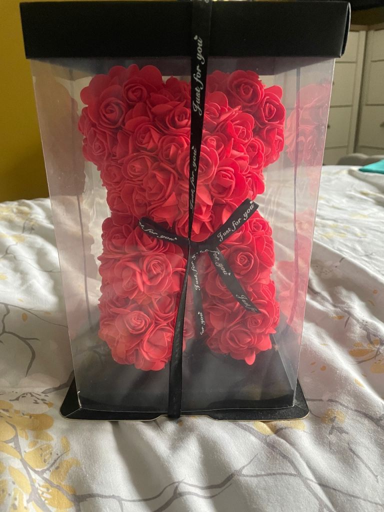 Valentine’s Rose  Teddy