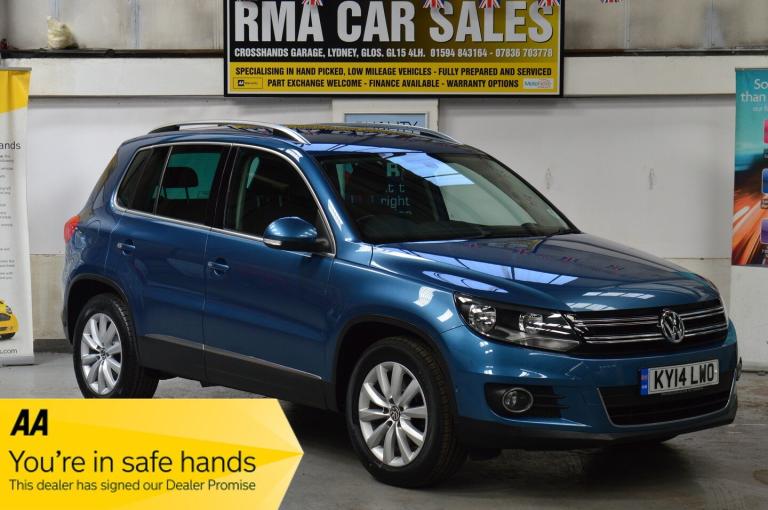 2014 Volkswagen Tiguan 2.0 TDi BlueMotion Tech Match [2WD] ONLY 40000 MILES ESTATE Diesel Manual