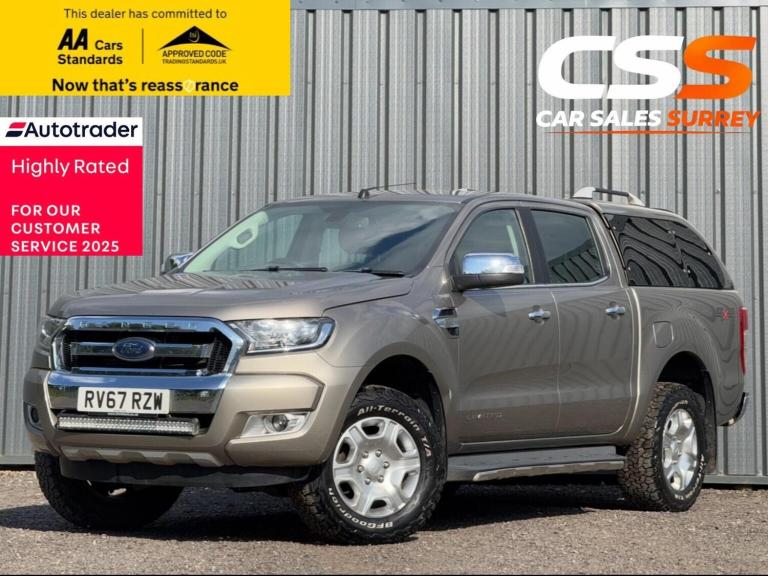 FORD RANGER 3.2 TDCi Limited 1 Auto 4WD Euro 6 4dr 2017