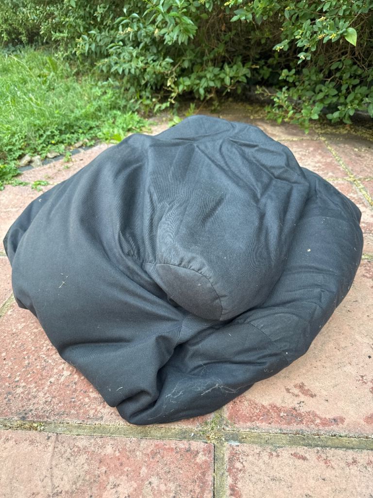 Black sitting Bag – Good Condition, Ready for Adventures