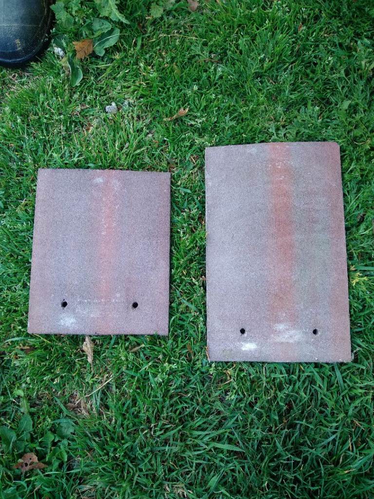 Redland Breckland Brown concrete plain roof tiles