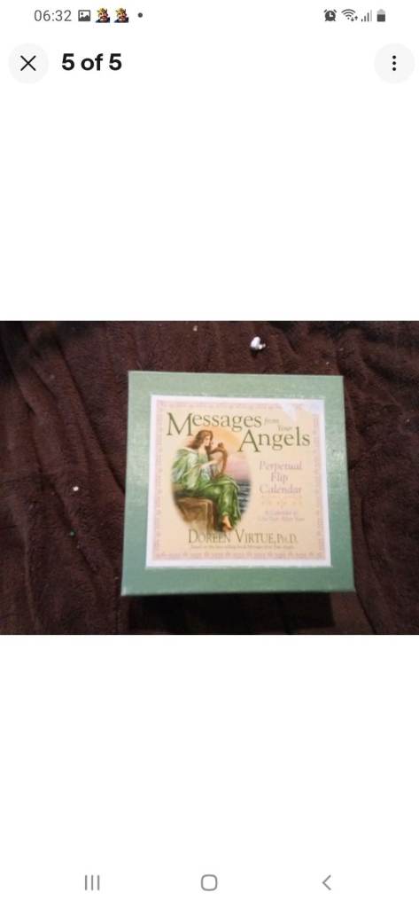 Messages From Your Angels Perpetual Flip Calendar