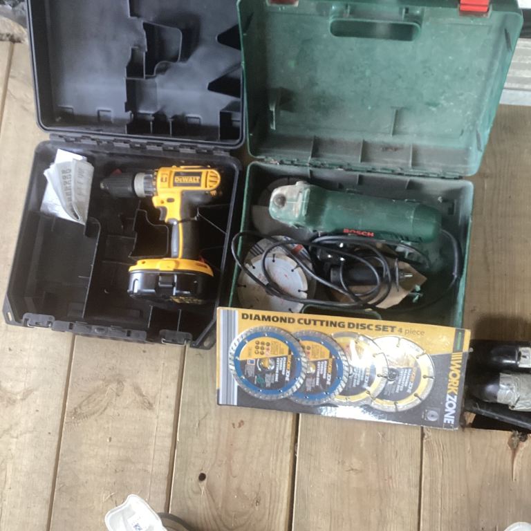 Drill & Angle Grinder