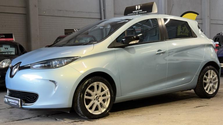 RENAULT ZOE Dynamique Iconic Automatic Electric Blue 5dr CRUISE+LOWTAX+SATNAV