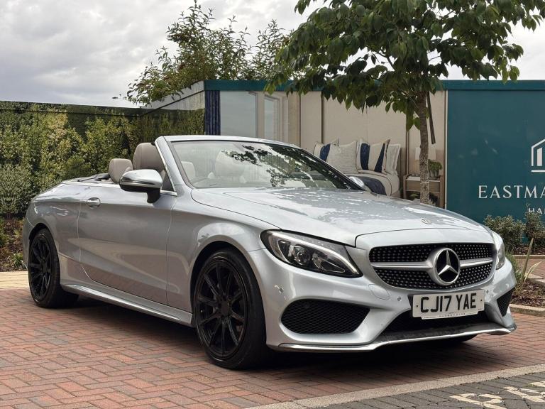 2017 Mercedes-Benz C Class 2.0 C300 AMG Line (Premium Plus) Cabriolet G-Tronic+ Euro 6 (s/s) 2dr ...