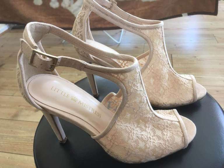 Ladies size 4(37) high heeled, ‘Little Mistress’ sandals