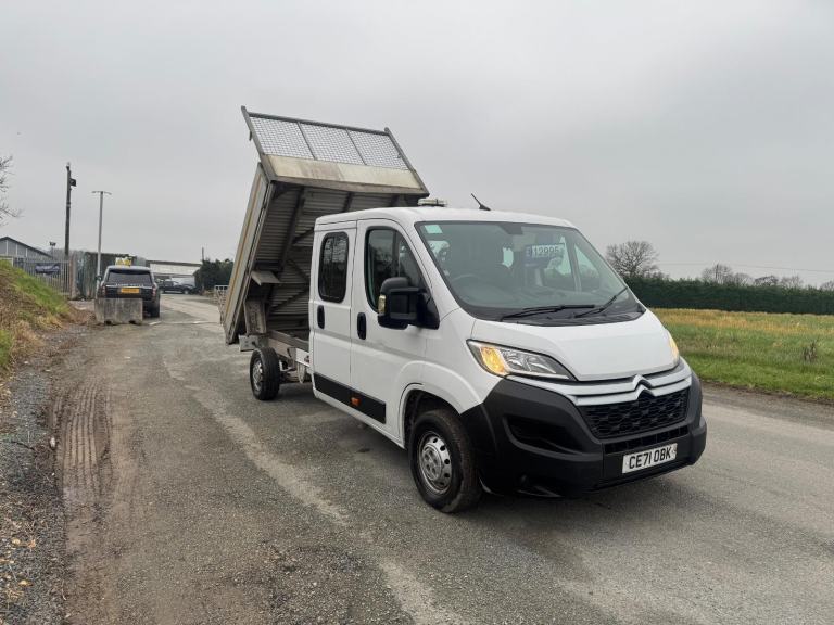 Citroen Relay 2.2 BlueHDi 35 X  crew  Cab  tipper Aircon 4dr Diesel M... 2021/71