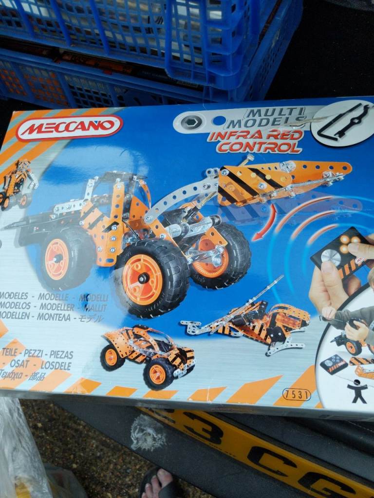 Meccano Infra Red Control 7531 - Jeu De Construction Métal D'occasion