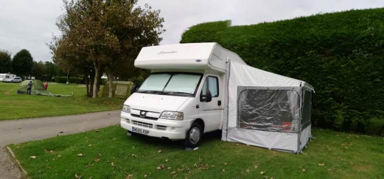 Elddis Sunseeker 2005 FAMILY 4 beth/belt MOTORHOME ready for adventure MOT, HAB, SERVICE extras