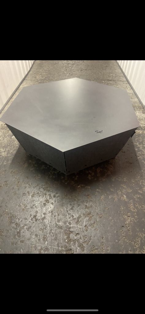 ✅ £40 Grey Coffee Table With Storage Inside 