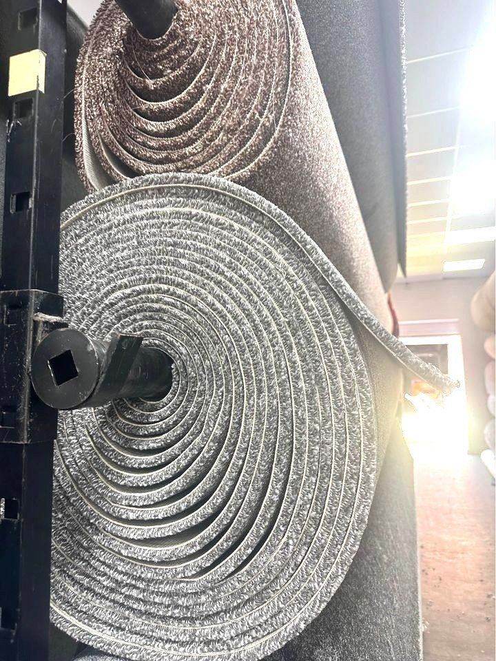 11mm Thick Premium Grey & Beige Carpet Rolls | Soft Durable & Stylish