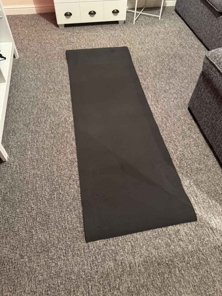 Grey Exercise Mat - Good Condition