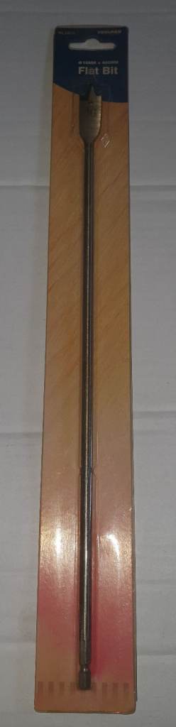 TOOLPAK Flat Drill Bit Wood Plywood Chipboard WLSB16 16mm x 400mm BRAND NEW