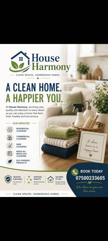 House harmony domestic cleaning services