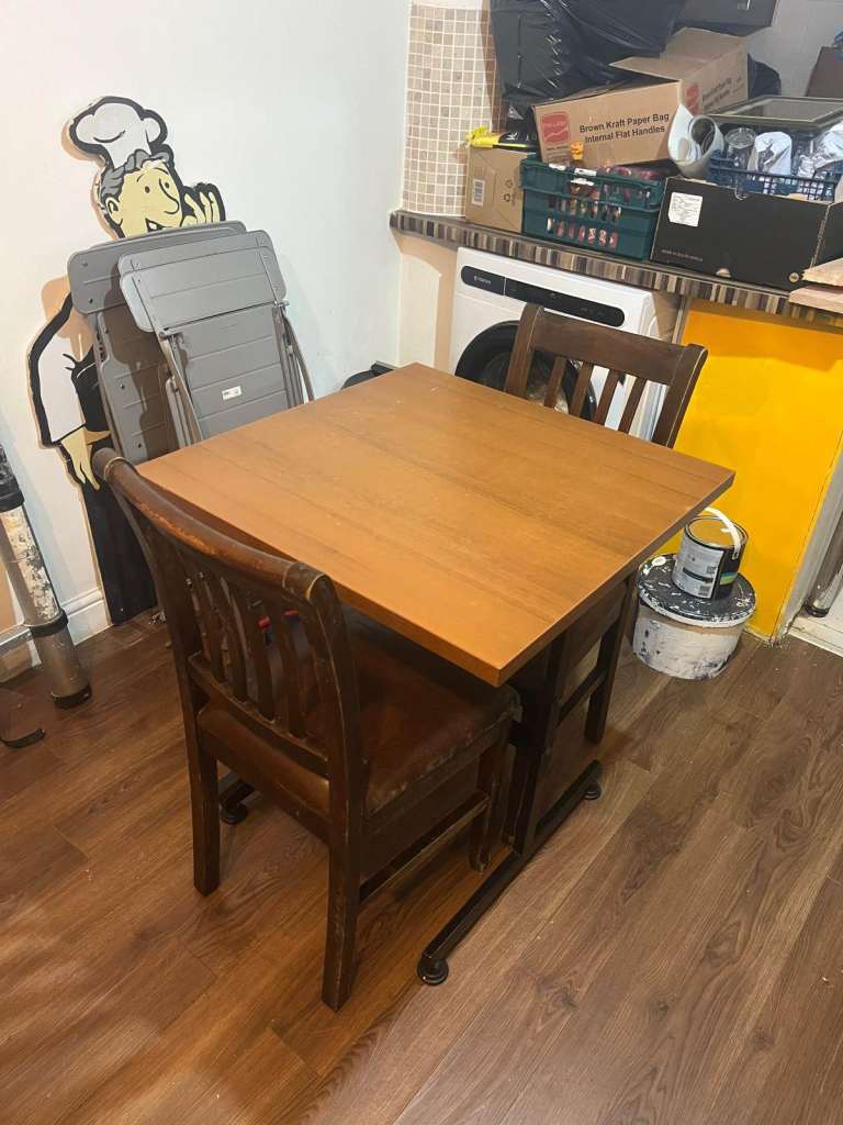 cafe table & chairs for sale