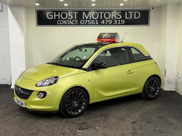 2014 Vauxhall ADAM 1.2i Glam 3dr HATCHBACK PETROL Manual