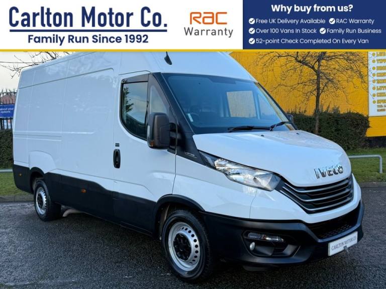 2022 Iveco Daily 2.3D HPI 14V 35S 3520 Panel Van 5dr Diesel Manual MWB H2 Euro 6 (s/s) (136  PANE...
