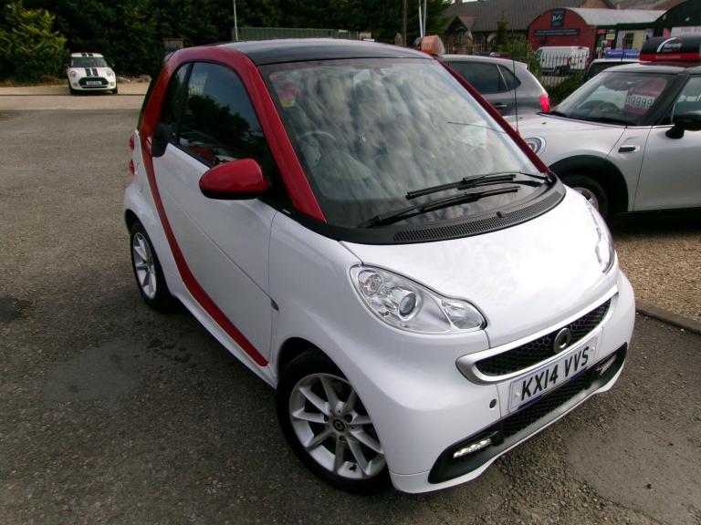 2014 smart fortwo 1.0 MHD Passion SoftTouch Euro 5 (s/s) 2dr COUPE Petrol Automatic