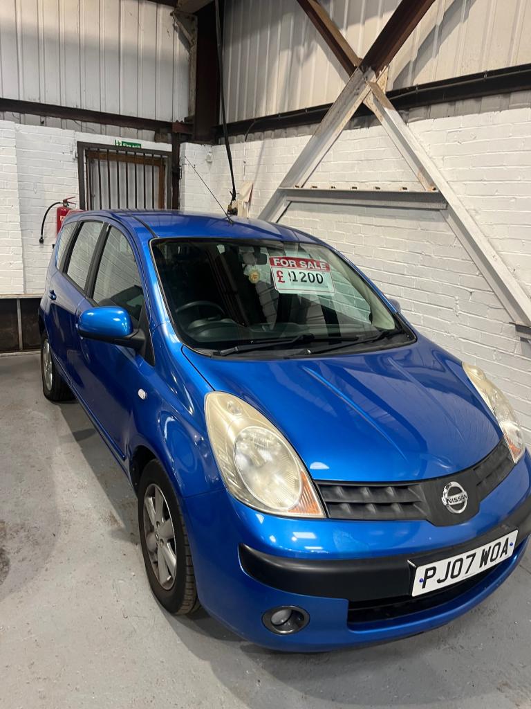 2007 Nissan Note 1.4 SE 5dr MPV Petrol Manual
